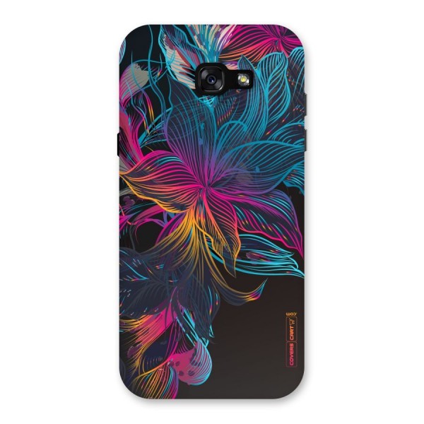 Multi-Colour Flowers Back Case for Galaxy A7 (2017)