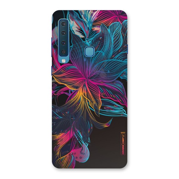 Multi-Colour Flowers Back Case for Galaxy A9 (2018)