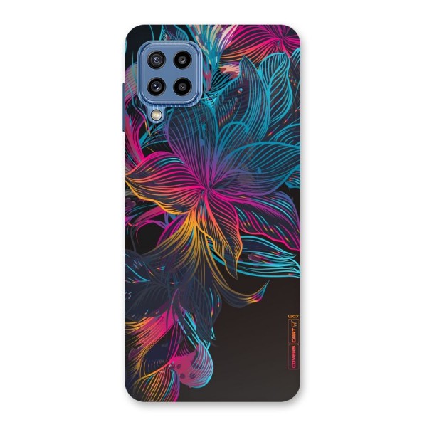 Multi-Colour Flowers Back Case for Galaxy M32