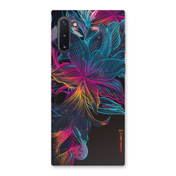 Multi-Colour Flowers Back Case for Galaxy Note 10