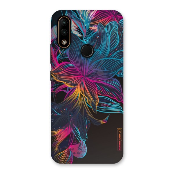 Multi-Colour Flowers Back Case for Lenovo A6 Note