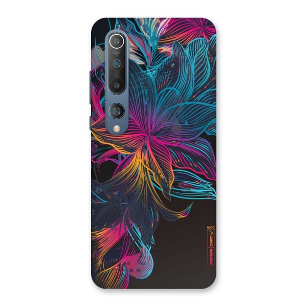 Multi-Colour Flowers Back Case for Mi 10