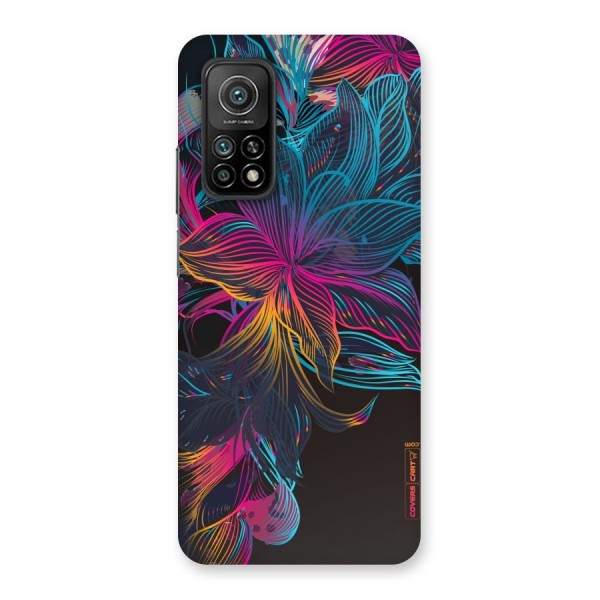 Multi-Colour Flowers Back Case for Mi 10T 5G