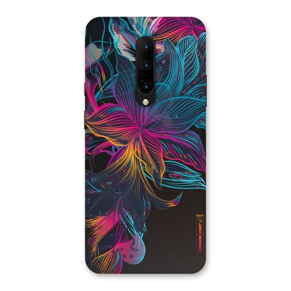 Multi-Colour Flowers Back Case for OnePlus 7 Pro