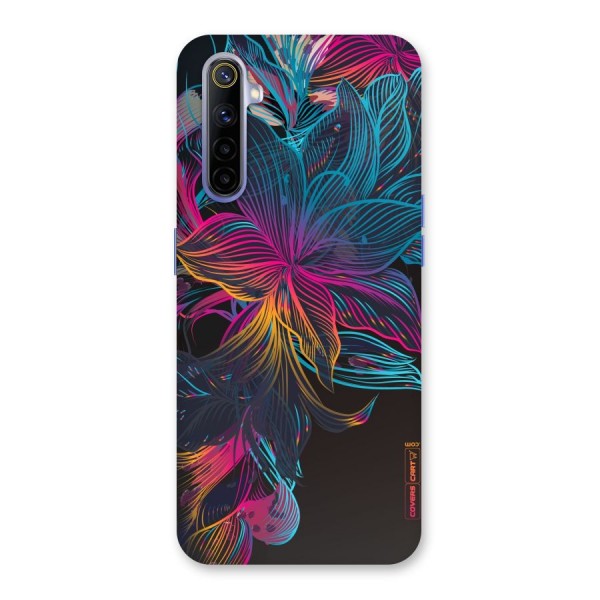 Multi-Colour Flowers Back Case for Realme 6