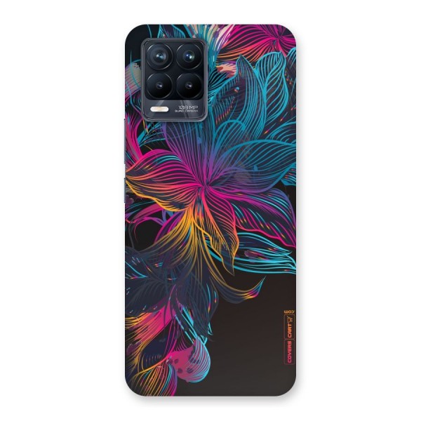 Multi-Colour Flowers Back Case for Realme 8 Pro