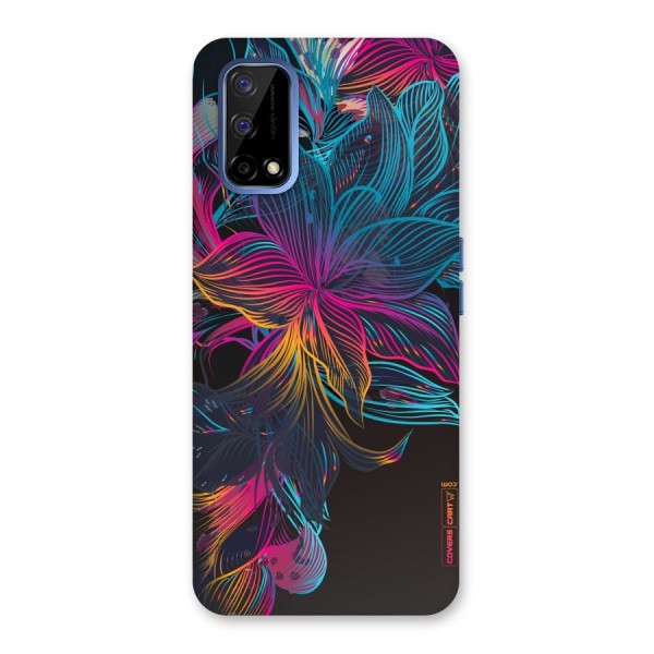 Multi-Colour Flowers Back Case for Realme Narzo 30 Pro