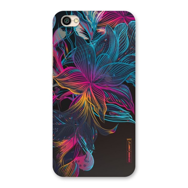 Multi-Colour Flowers Back Case for Redmi Y1 Lite