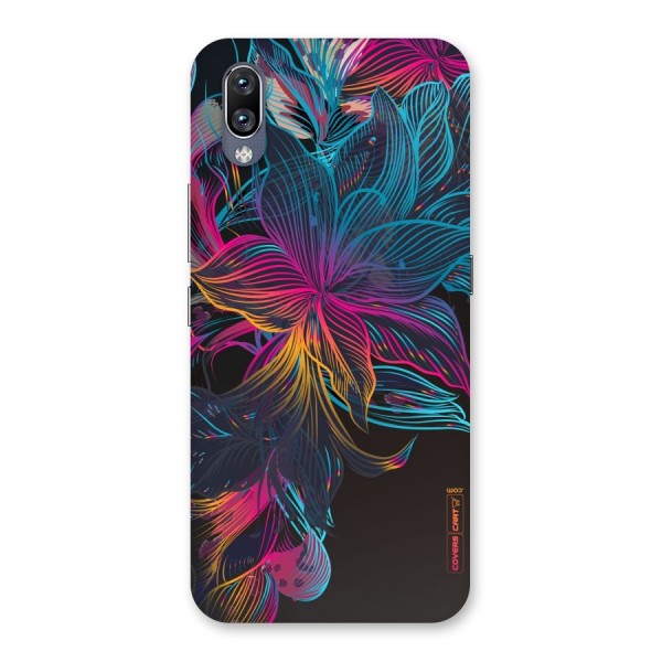 Multi-Colour Flowers Back Case for Vivo NEX