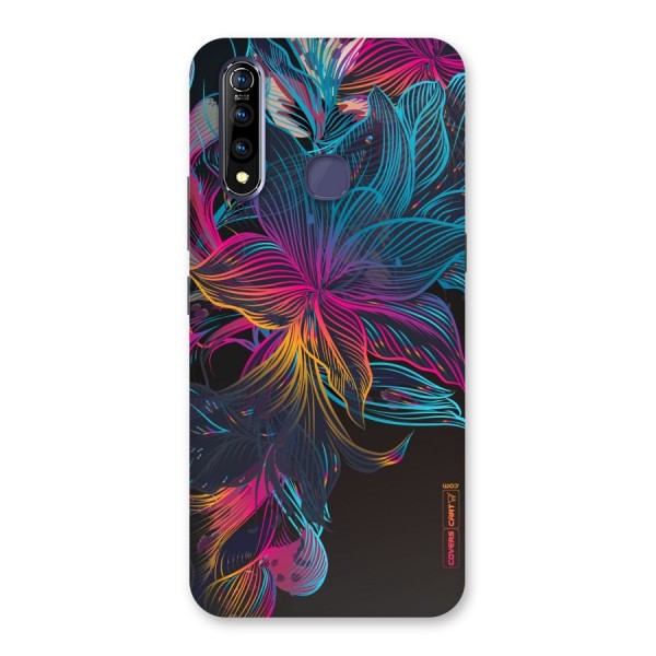 Multi-Colour Flowers Back Case for Vivo Z1 Pro