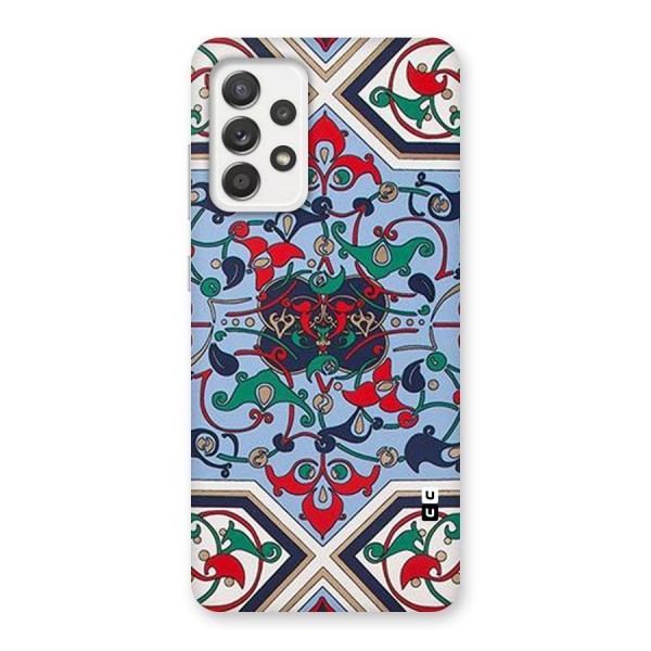 Multi Block Pattern Back Case for Galaxy A52