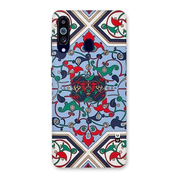 Multi Block Pattern Back Case for Galaxy A60