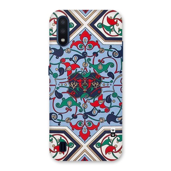 Multi Block Pattern Back Case for Galaxy M01