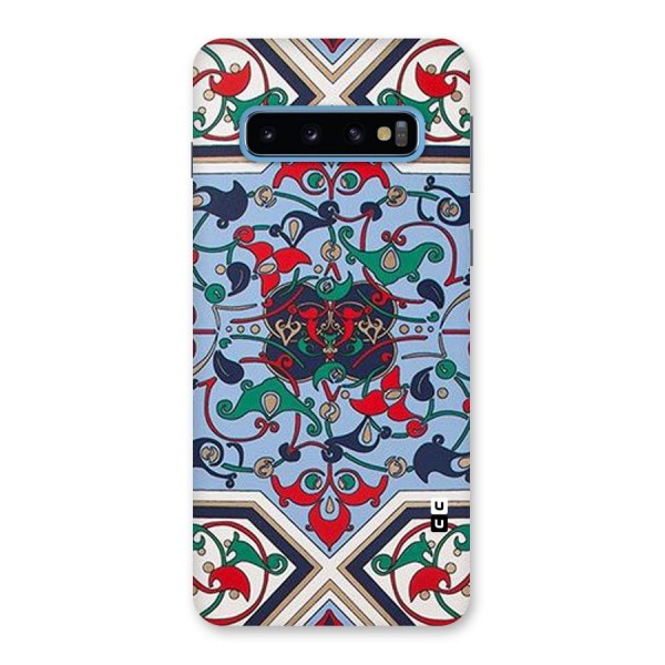 Multi Block Pattern Back Case for Galaxy S10