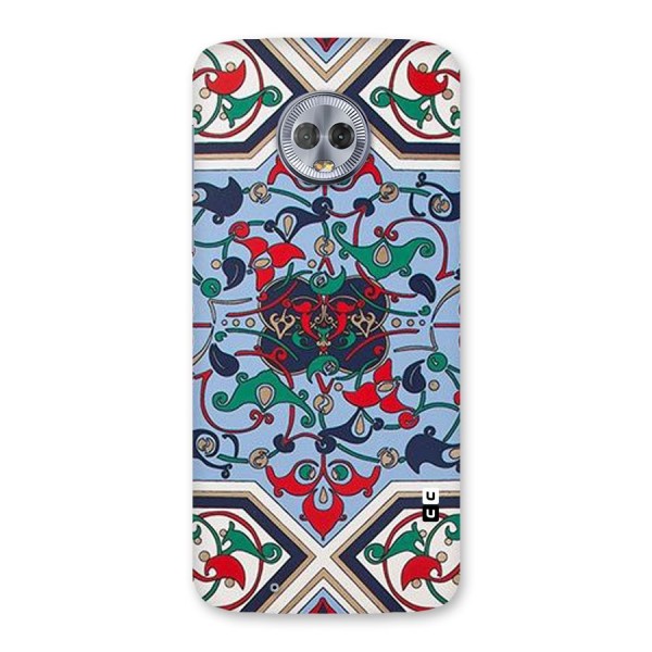 Multi Block Pattern Back Case for Moto G6