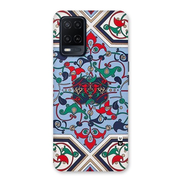 Multi Block Pattern Back Case for Oppo A54