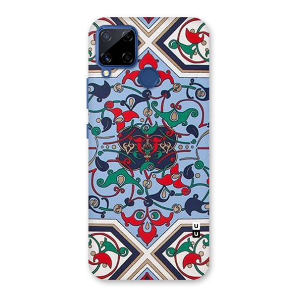 Multi Block Pattern Back Case for Realme C12