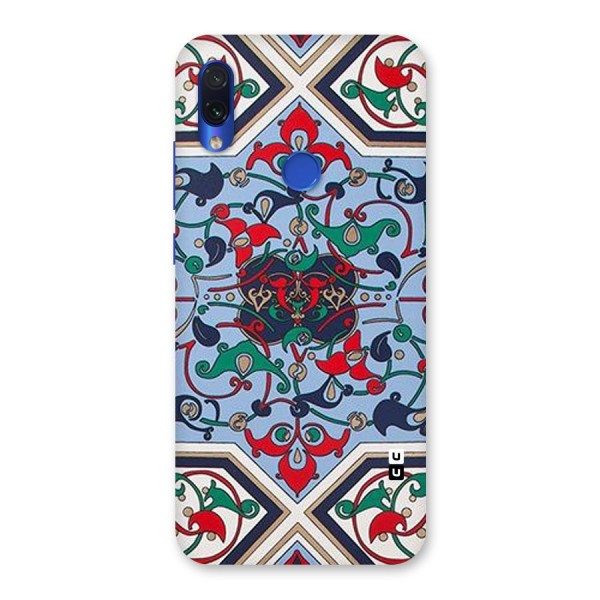 Multi Block Pattern Back Case for Redmi Note 7