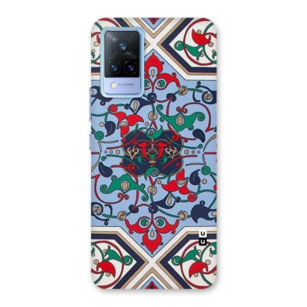 Multi Block Pattern Back Case for Vivo V21 5G