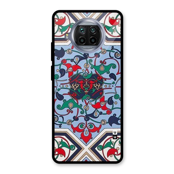 Multi Block Pattern Glass Back Case for Mi 10i