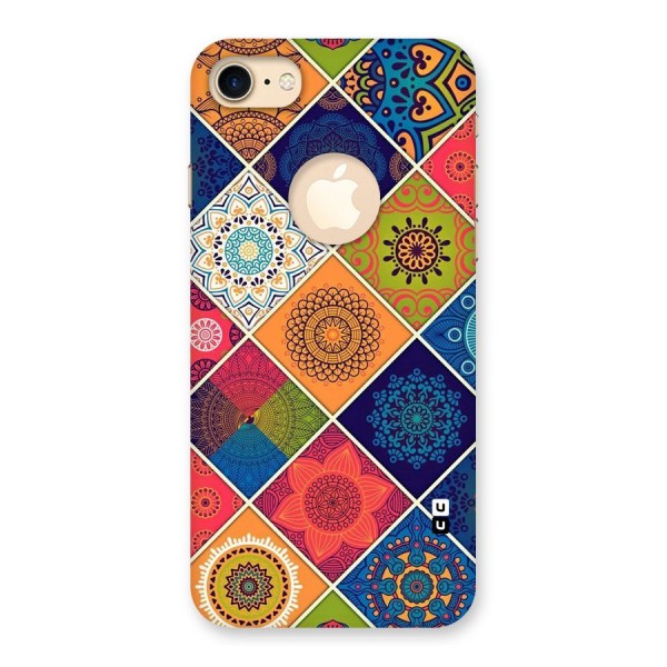 Multi Designs Back Case for iPhone 8 Logo Cut