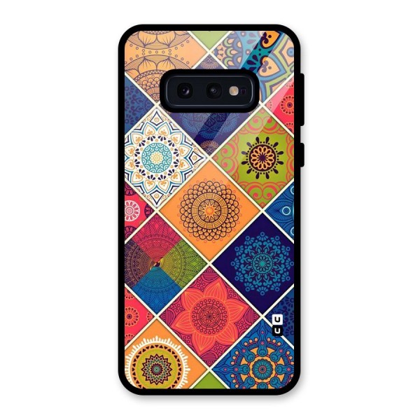 Multi Designs Glass Back Case for Galaxy S10e