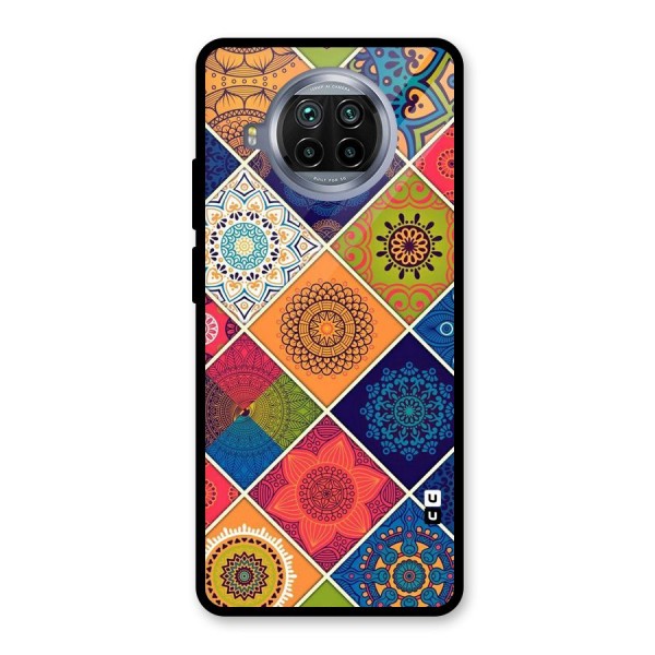 Multi Designs Glass Back Case for Mi 10i