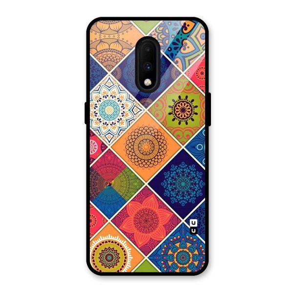 Multi Designs Glass Back Case for OnePlus 7