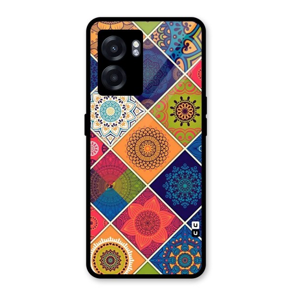 Multi Designs Glass Back Case for Oppo K10 (5G)