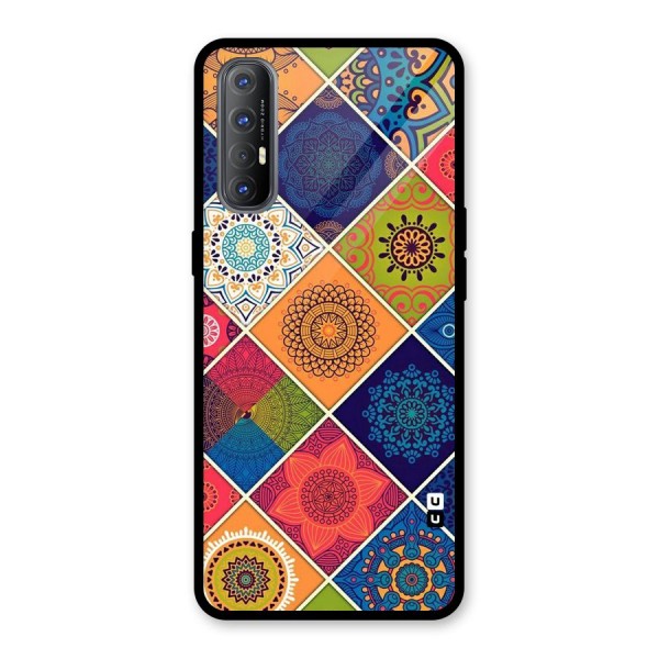 Multi Designs Glass Back Case for Oppo Reno3 Pro