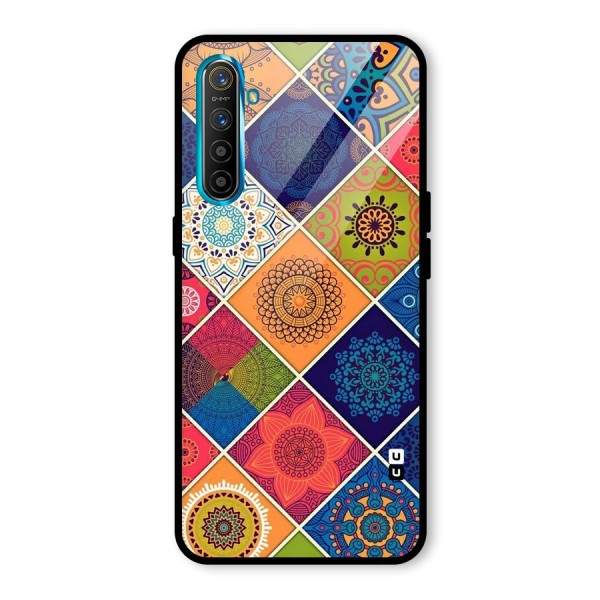 Multi Designs Glass Back Case for Realme XT