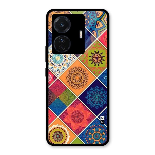 Multi Designs Glass Back Case for Vivo T1 Pro