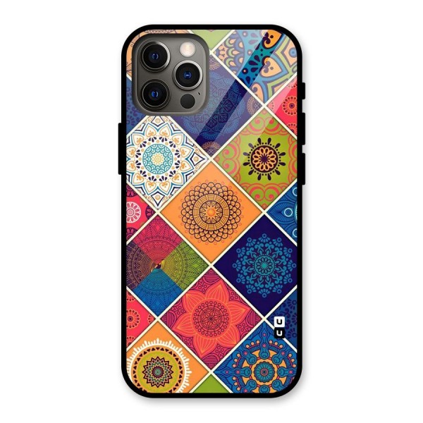 Multi Designs Glass Back Case for iPhone 12 Pro