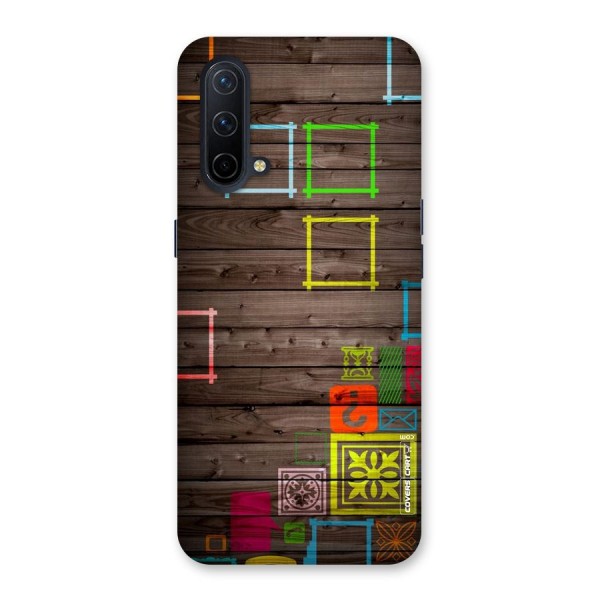 Multicolor Frame Design Back Case for OnePlus Nord CE 5G
