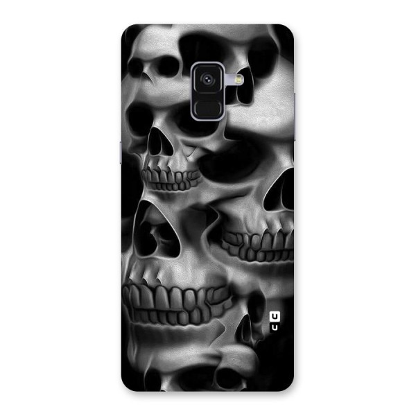 Multiple Skulls Back Case for Galaxy A8 Plus