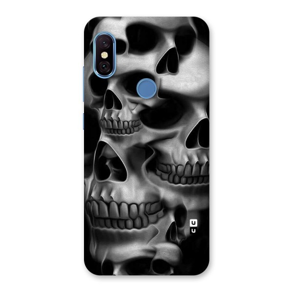 Multiple Skulls Back Case for Redmi Note 6 Pro