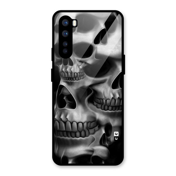 Multiple Skulls Glass Back Case for OnePlus Nord