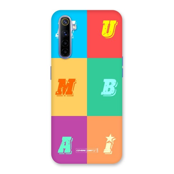 Mumbai Alphabets Back Case for Realme 6