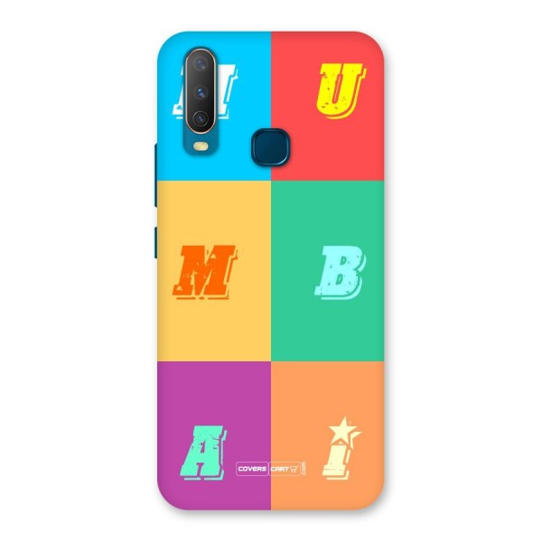 Mumbai Alphabets Back Case for Vivo Y12