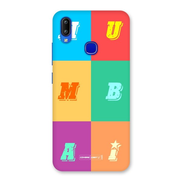 Mumbai Alphabets Back Case for Vivo Y91