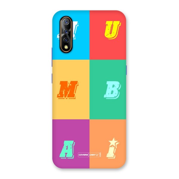 Mumbai Alphabets Back Case for Vivo Z1x