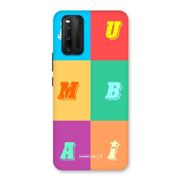 Mumbai Alphabets Back Case for Vivo iQOO 3