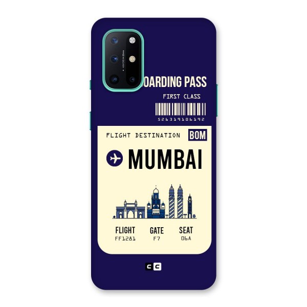 Mumbai Boarding Pass Back Case for OnePlus 8T