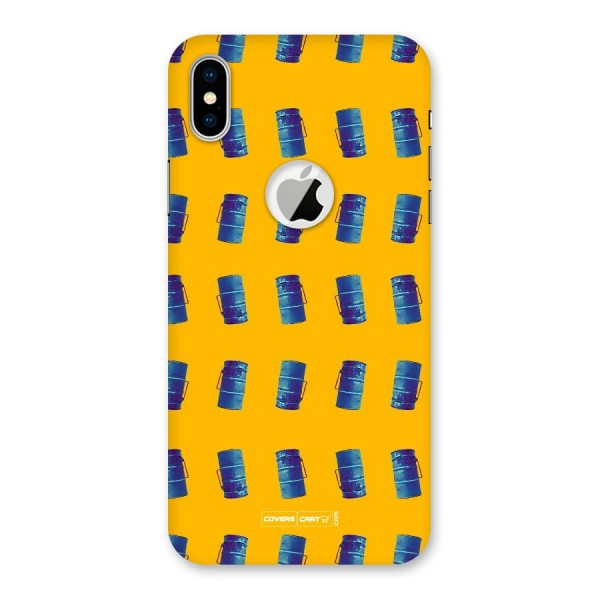 Mumbai Citystyle Back Case for iPhone XS Logo Cut