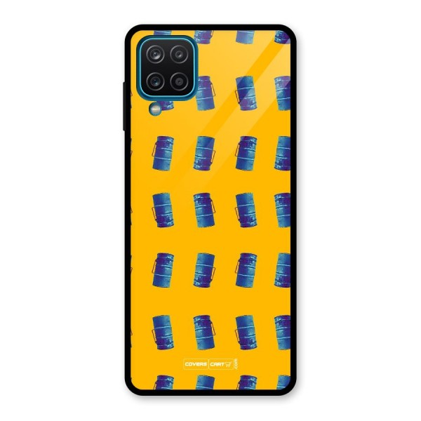 Mumbai Citystyle Glass Back Case for Galaxy A12