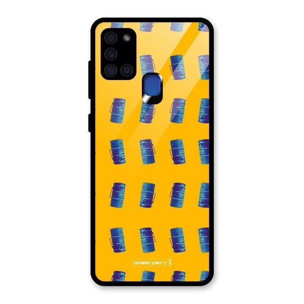 Mumbai Citystyle Glass Back Case for Galaxy A21s