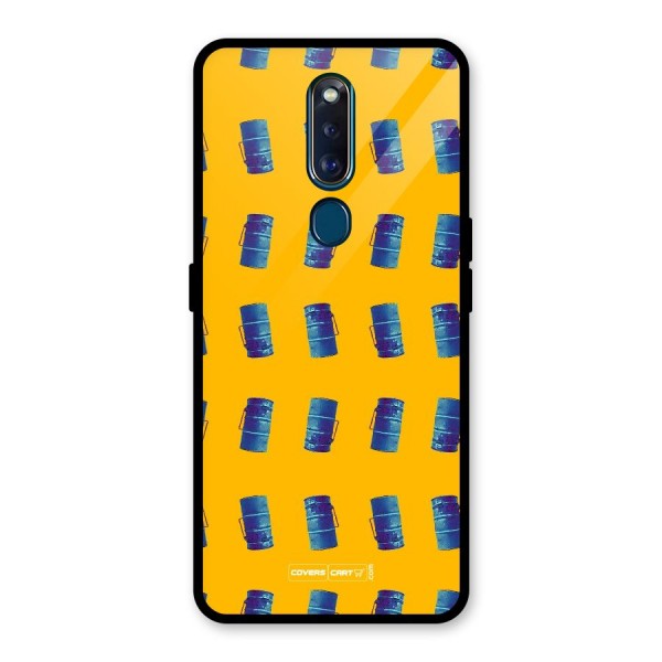 Mumbai Citystyle Glass Back Case for Oppo F11 Pro