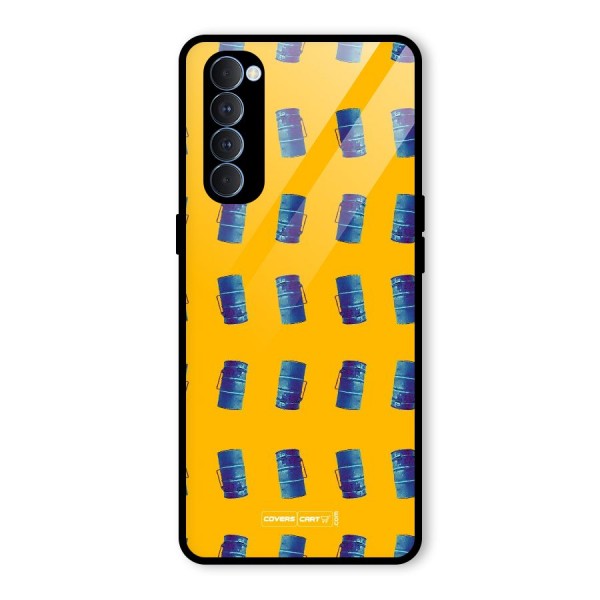 Mumbai Citystyle Glass Back Case for Oppo Reno4 Pro