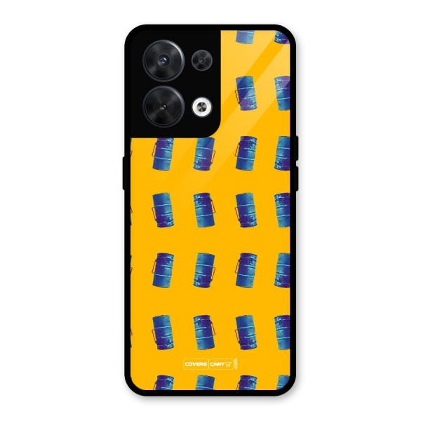 Mumbai Citystyle Glass Back Case for Oppo Reno8 5G