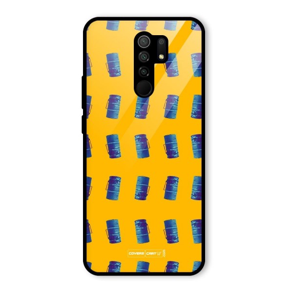 Mumbai Citystyle Glass Back Case for Redmi 9 Prime